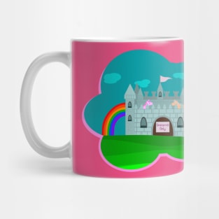 Unicorn Castle Mug